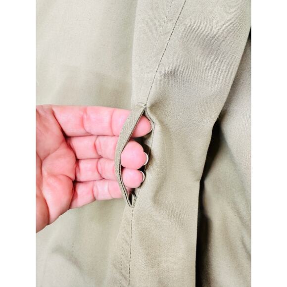 Vintage London Fog Maincoats‎ Classic Mens 44L Detachable Liner Trench Coat Tan - Picture 10 of 14